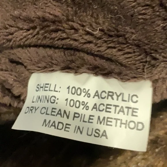 EUC faux fur coat - Picture 5 of 8